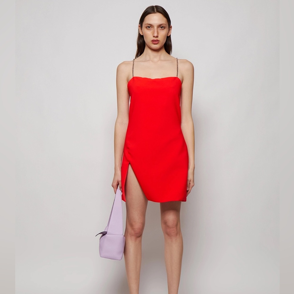 The Attico Fujiko Red Mini Dress